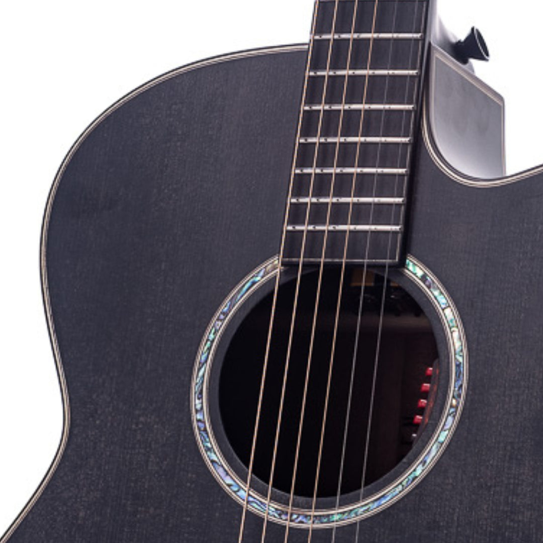AUDEN SMOKEHOUSE SERIES- AUSTIN CUTAWAY, Electro Acoustic Guitar for sale at Richards Guitars.