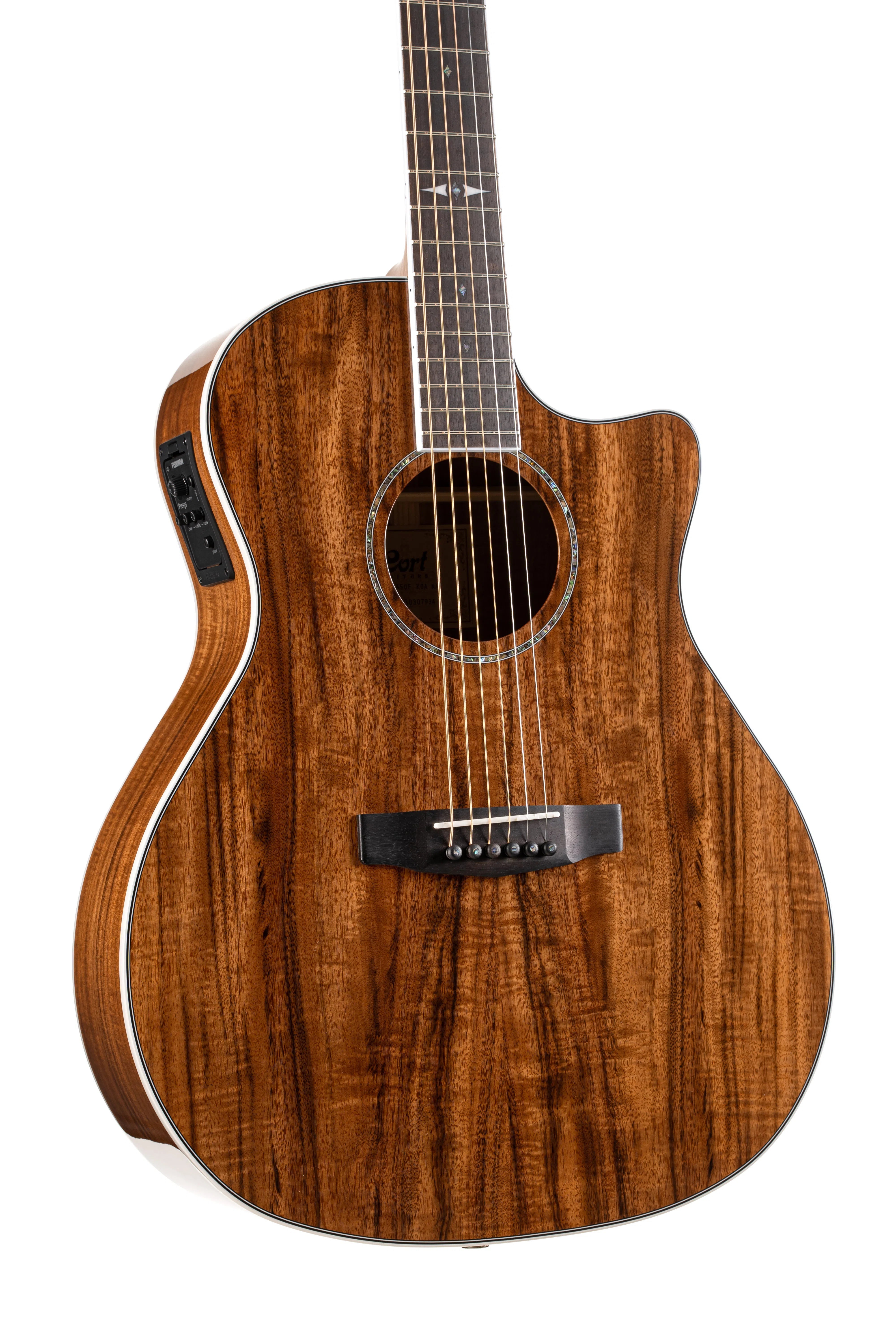 Cort Grand Regal Acoustic GA5F Koa Natural (ONLY ONE AT THIS PRICE), Electro Acoustic Guitar for sale at Richards Guitars.