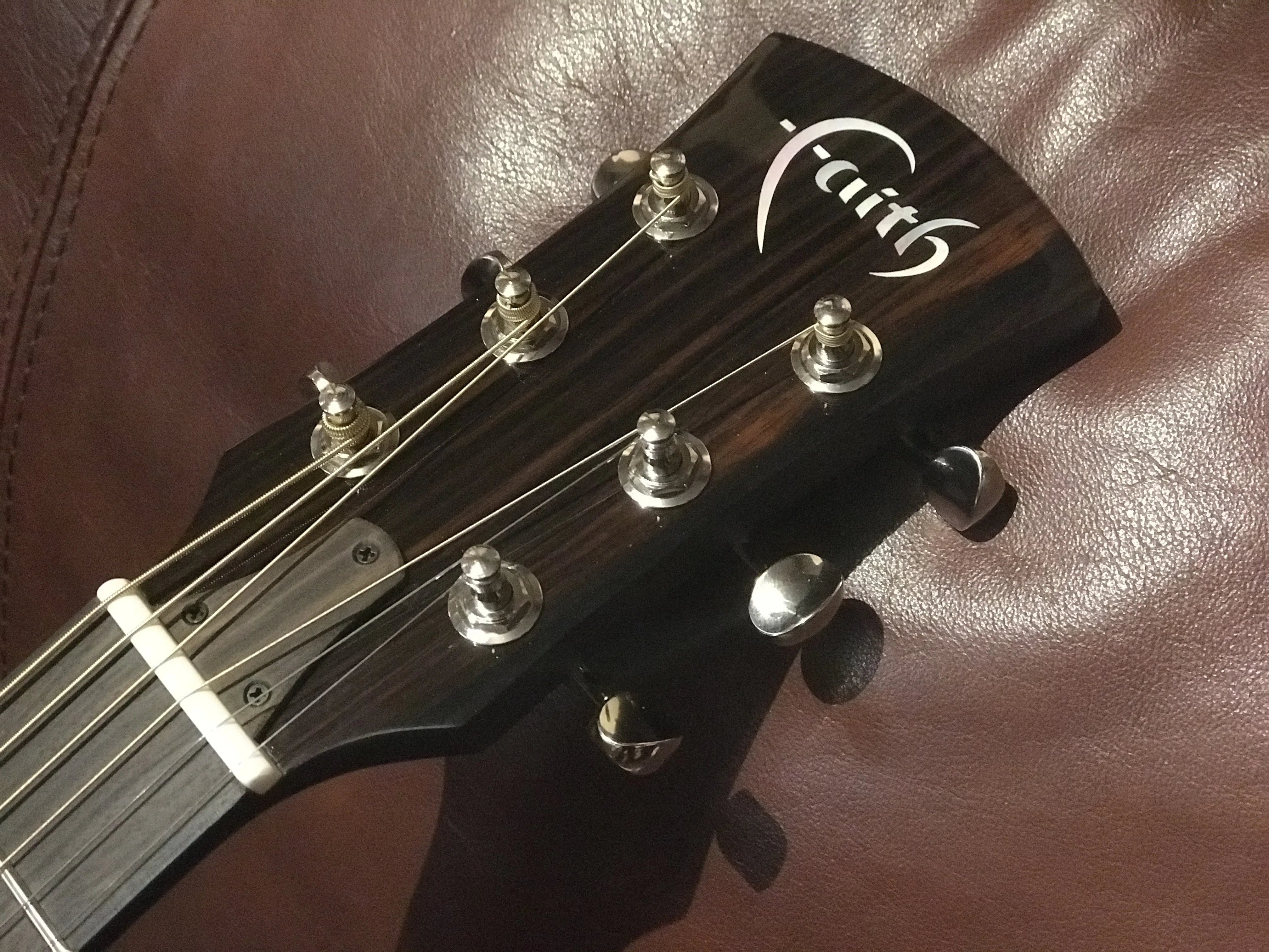 Faith PJE FG5HCE Earth Dark Roast Legacy, Electro Acoustic Guitar for sale at Richards Guitars.