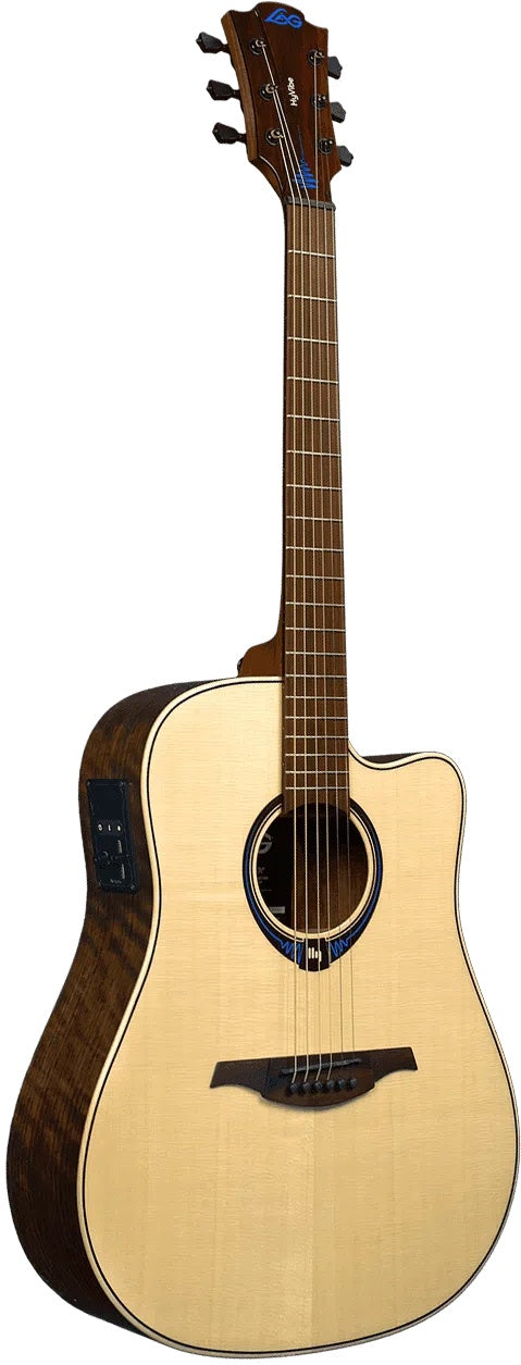 Lag HYVIBE 20 THV20DCE Glossy	Finish, Dreadnought, Cutaway, Electro Acoustic Guitar for sale at Richards Guitars.