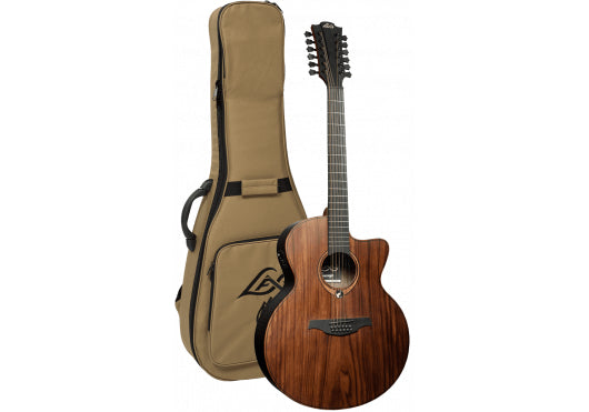 LAG Sauvage Jumbo 12 Strings Cutaway Acoustic-Electric, Electro Acoustic Guitar for sale at Richards Guitars.