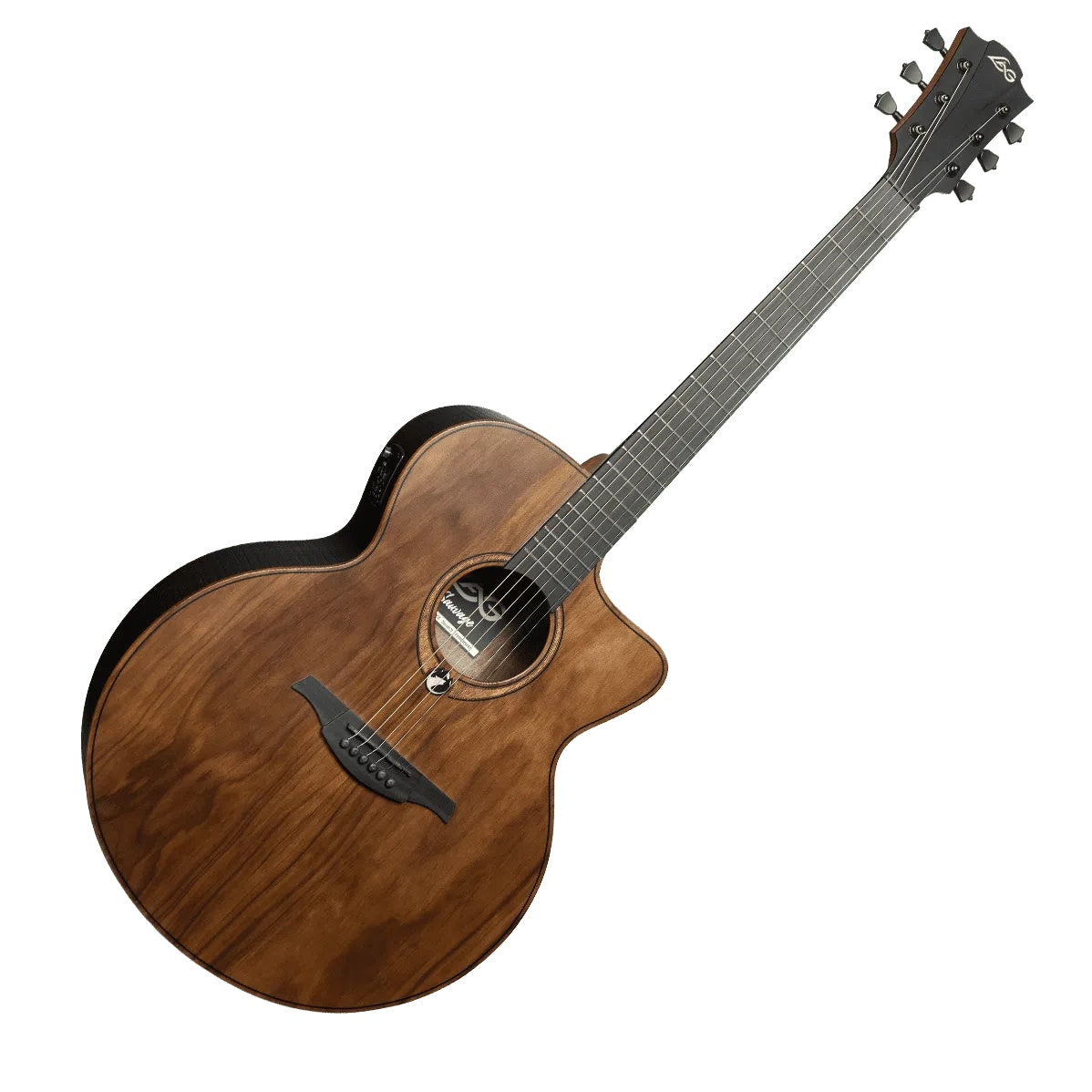 LAG Sauvage Jumbo Cutaway Acoustic-Electric, Electro Acoustic Guitar for sale at Richards Guitars.