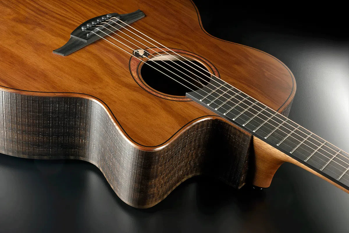 LAG Sauvage Jumbo Cutaway Acoustic-Electric, Electro Acoustic Guitar for sale at Richards Guitars.