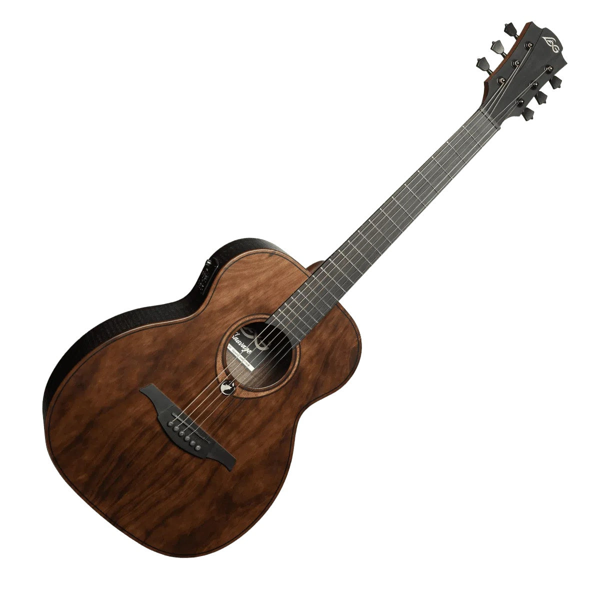 LAG Sauvage Electro Acoustic Travel Guitar, Electro Acoustic Guitar for sale at Richards Guitars.