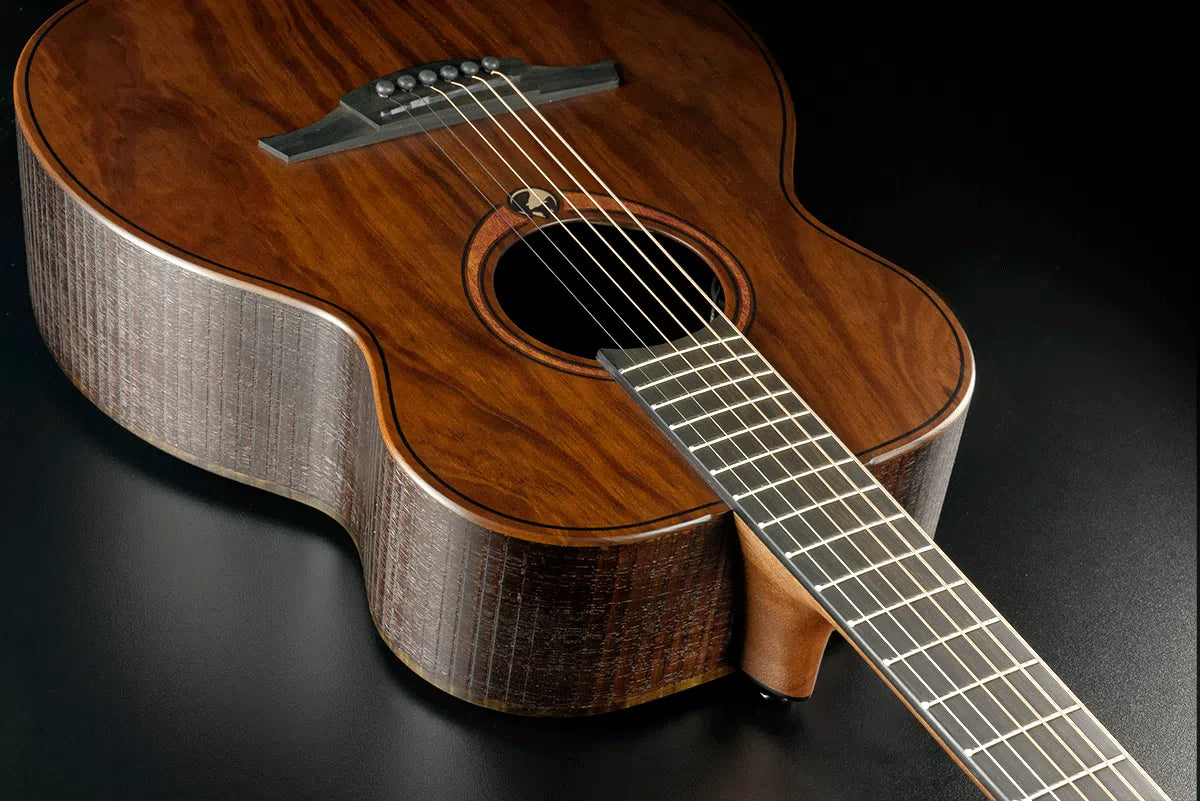 LAG Sauvage Electro Acoustic Travel Guitar, Electro Acoustic Guitar for sale at Richards Guitars.