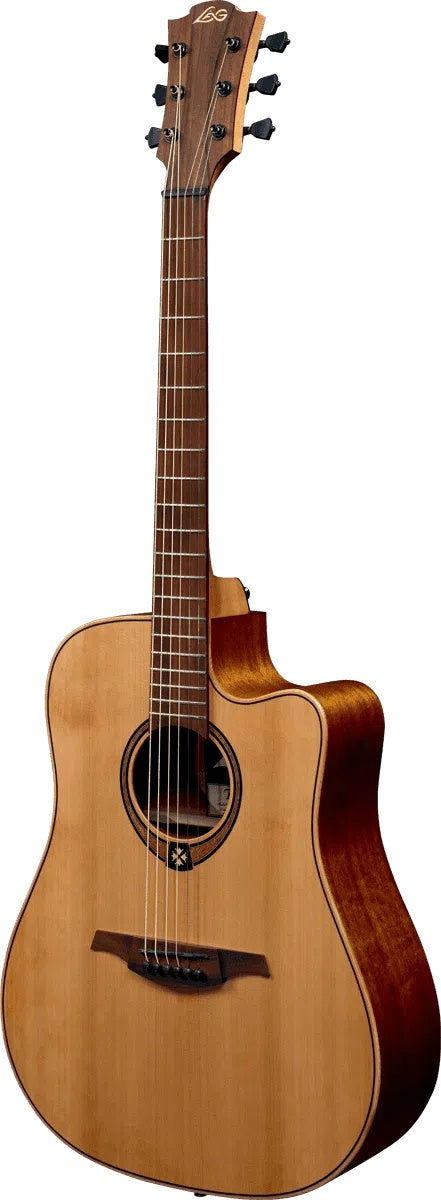 LAG TRAMONTANE 170 T170DCE DREADNOUGHT CUTAWAY ELECTRO, Electro Acoustic Guitar for sale at Richards Guitars.