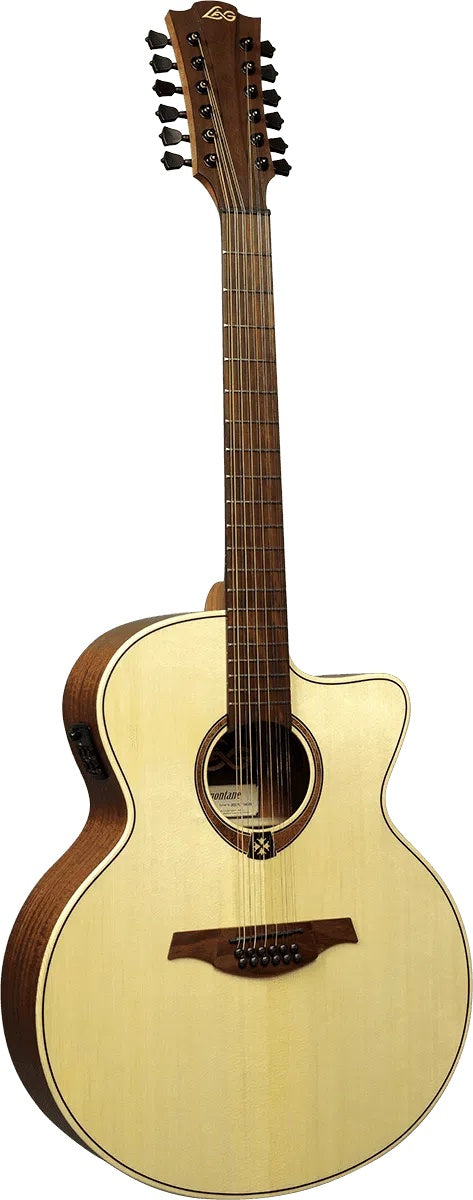 Lag TRAMONTANE 177 T177J12CE  JUMBO 12 STRINGS ELECTRIC-ACOUSTIC, Electro Acoustic Guitar for sale at Richards Guitars.