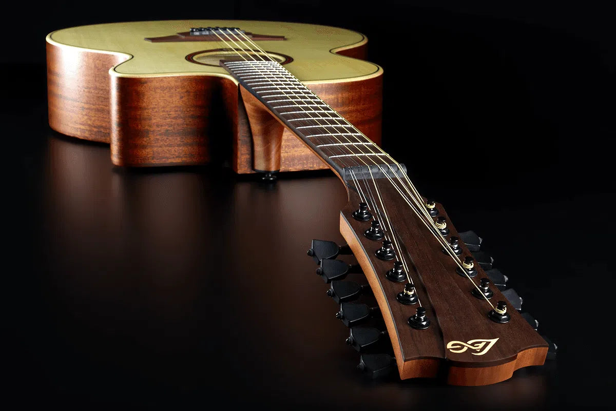 Lag TRAMONTANE 177 T177J12CE  JUMBO 12 STRINGS ELECTRIC-ACOUSTIC, Electro Acoustic Guitar for sale at Richards Guitars.