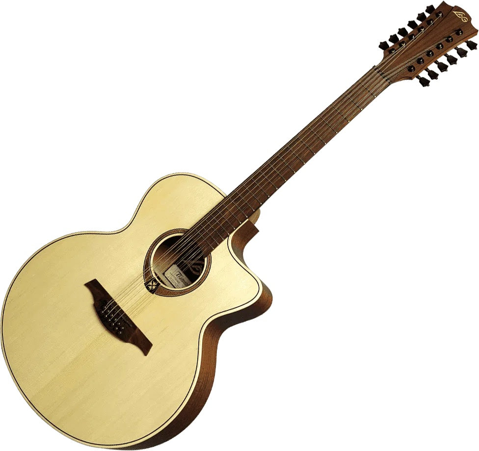 Lag TRAMONTANE 177 T177J12CE  JUMBO 12 STRINGS ELECTRIC-ACOUSTIC, Electro Acoustic Guitar for sale at Richards Guitars.