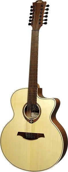 Lag TRAMONTANE 177 T177J12CE  JUMBO 12 STRINGS ELECTRIC-ACOUSTIC, Electro Acoustic Guitar for sale at Richards Guitars.