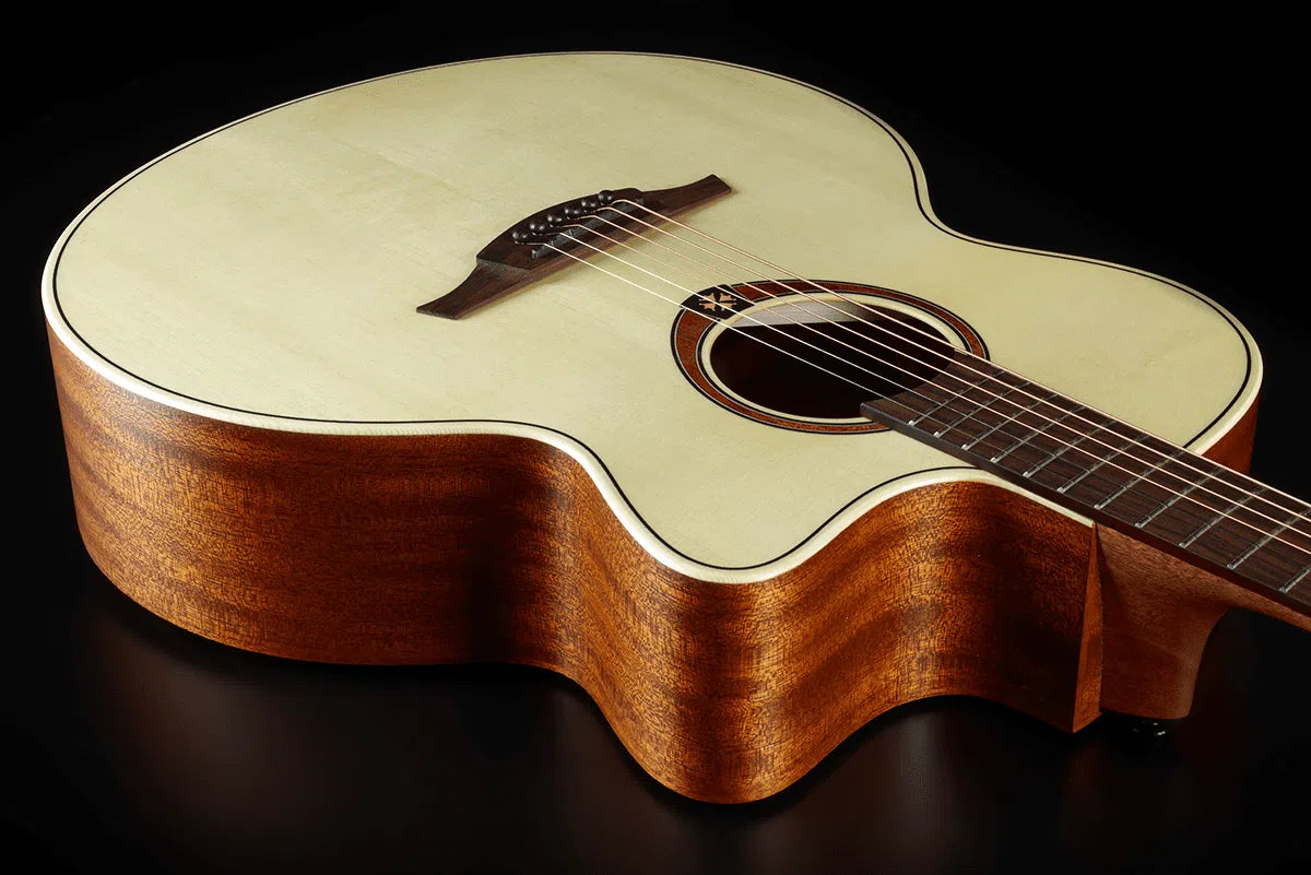 Lag TRAMONTANE 177 T177JCE  JUMBO ELECTRIC-ACOUSTIC, Electro Acoustic Guitar for sale at Richards Guitars.