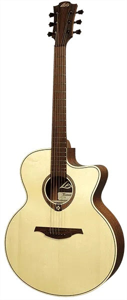 Lag TRAMONTANE 177 T177JCE  JUMBO ELECTRIC-ACOUSTIC, Electro Acoustic Guitar for sale at Richards Guitars.