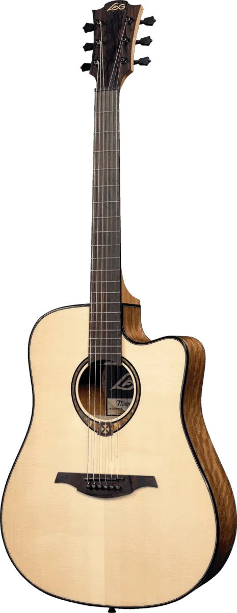 LAG TRAMONTANE 318 T318DCE DREADNOUGHT CUTAWAY ELECTRO, Electro Acoustic Guitar for sale at Richards Guitars.