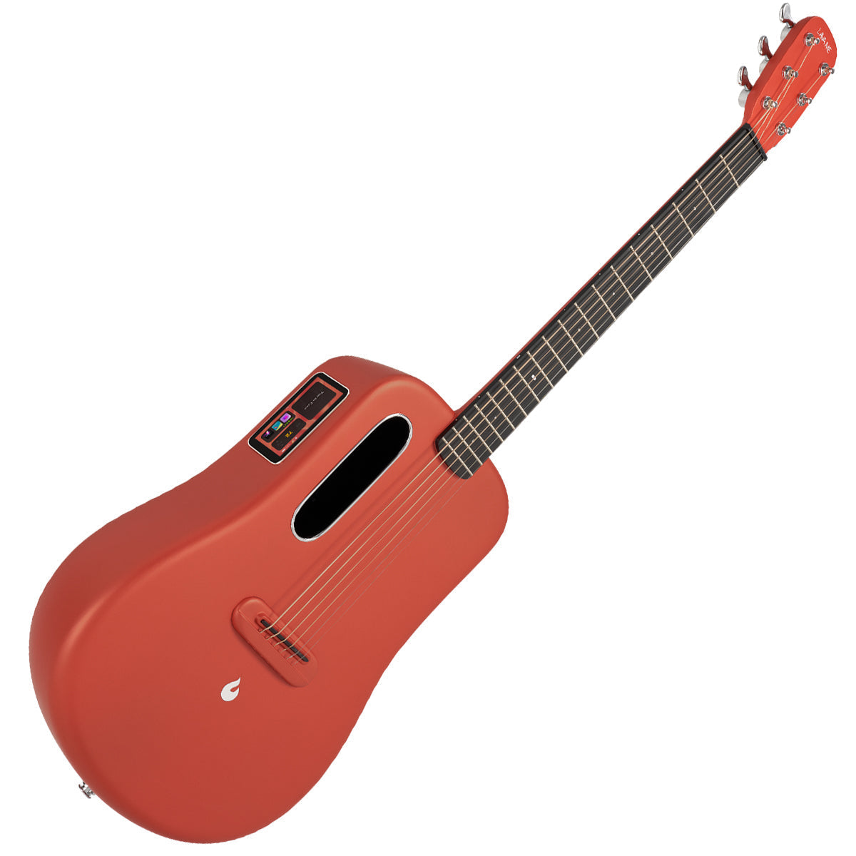 LAVA ME 3 38" with Space Bag ~ Red, Acoustic Guitar for sale at Richards Guitars.