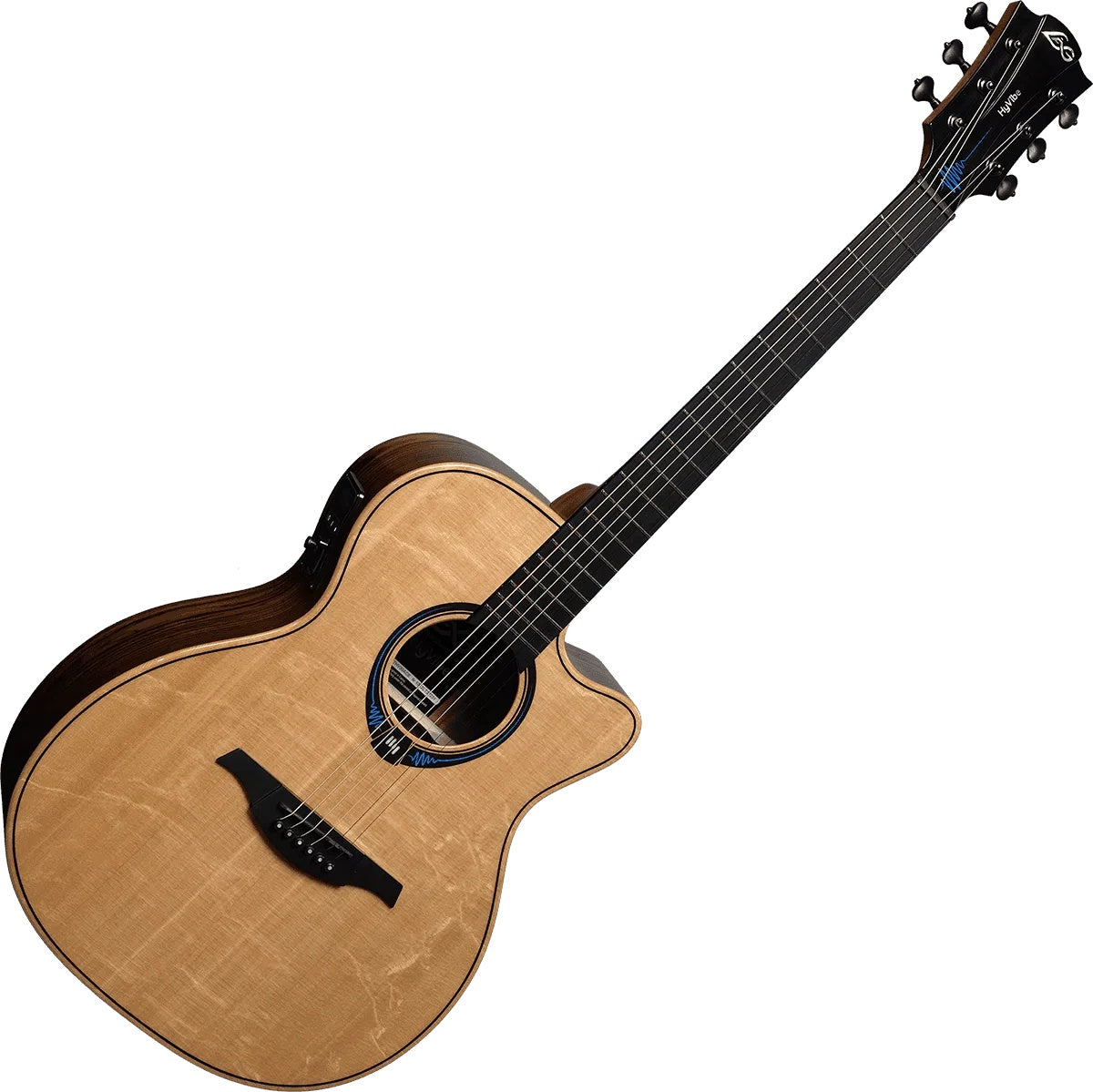 Lag HYVIBE 30 THV30ACE TRAMONTANE AUDITORIUM CUTAWAY, Electro Acoustic Guitar for sale at Richards Guitars.