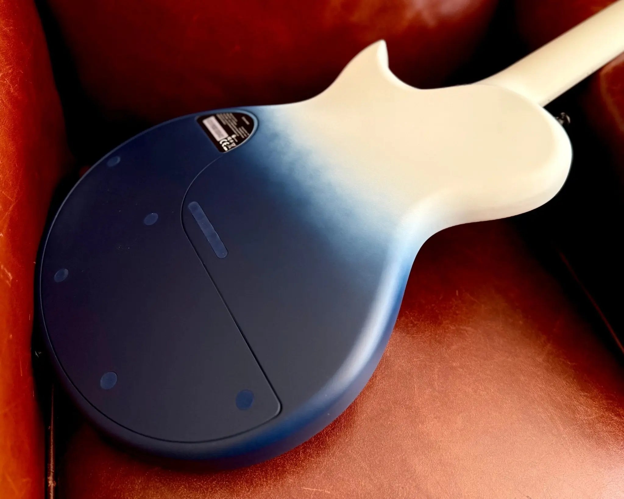 Enya Nova Go Sonic Ocean Blue, Electric Guitar (Guitar with case and