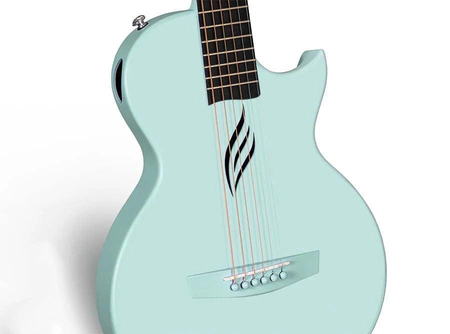 Enya Nova GO SP1 - BL Blue Nova Go Carbo fibre electro guitar with Bluetooth - Richards Guitars Of Stratford Upon Avon