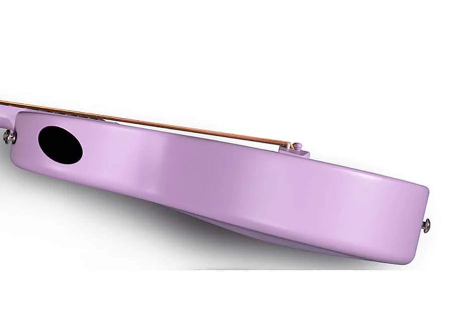 Enya Nova GO SP1 Purple Nova Go Carbo fibre electro guitar with Bluetooth - Richards Guitars Of Stratford Upon Avon