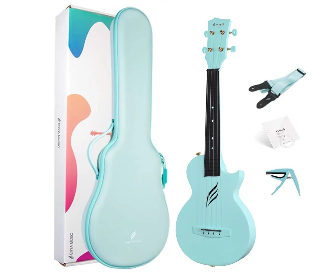 Enya Nova U Concert Blue - Richards Guitars Of Stratford Upon Avon