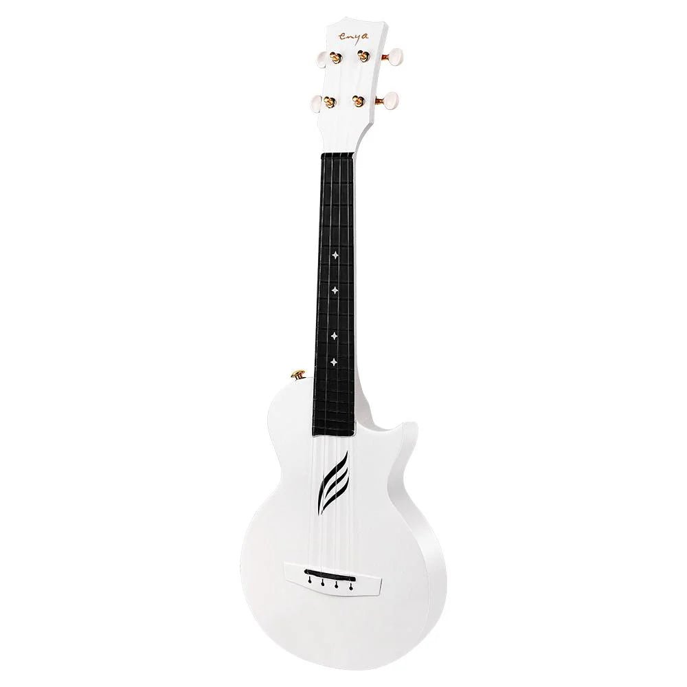 Enya Nova U Concert White - Richards Guitars Of Stratford Upon Avon