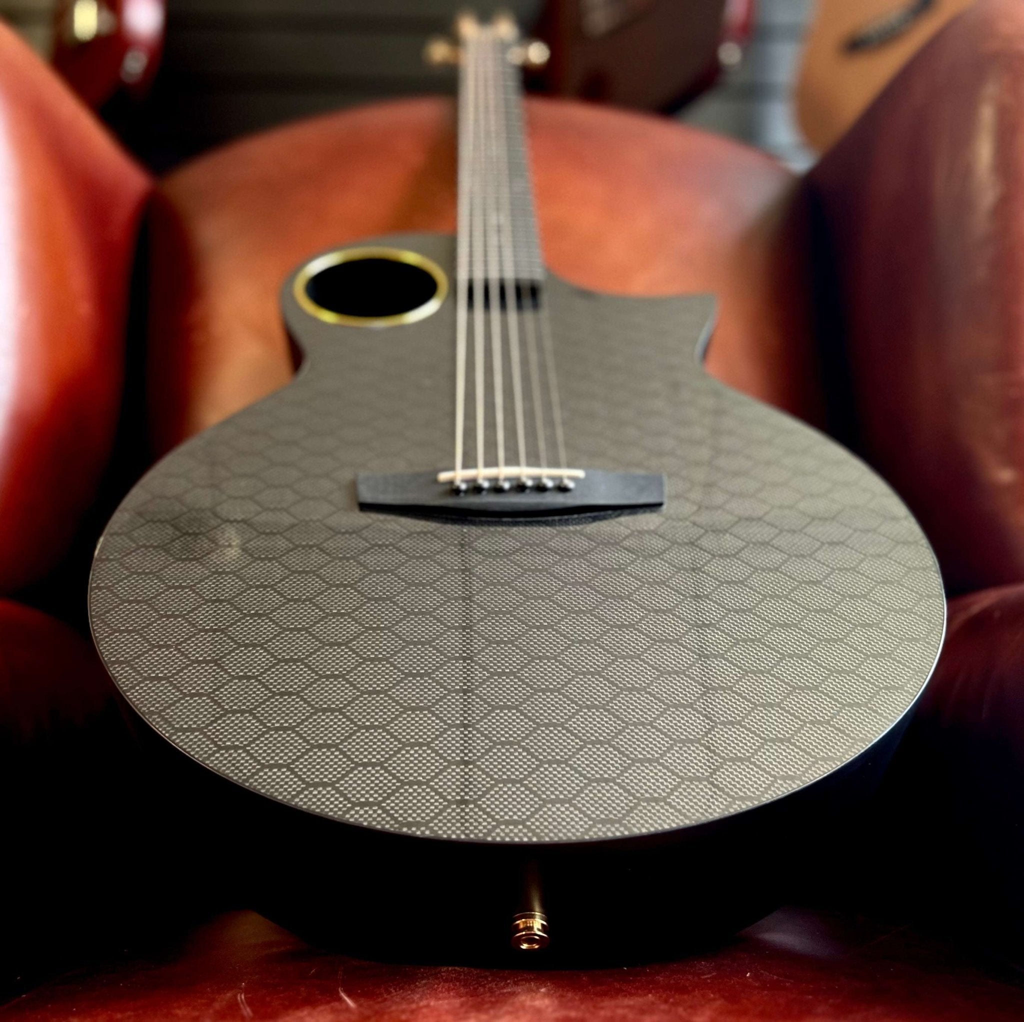 Enya X4 PRO Carbon Fibre Electro - Acoustic Travel Guitar - Richards Guitars Of Stratford Upon Avon