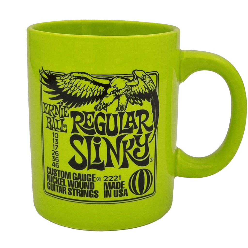 Ernie Ball Regular Slinky Mug - Richards Guitars Of Stratford Upon Avon