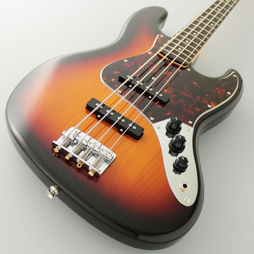 FGN Guitars Neoclassic JB 100R Alder 3 Tone Sunburst, Bass Guitar for sale at Richards Guitars.