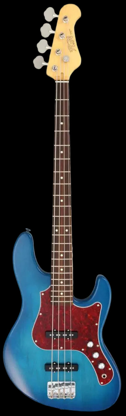 FGN Boundary BMJ - 2R Mighty Jazz 2 Trans Blue Burst - Richards Guitars Of Stratford Upon Avon