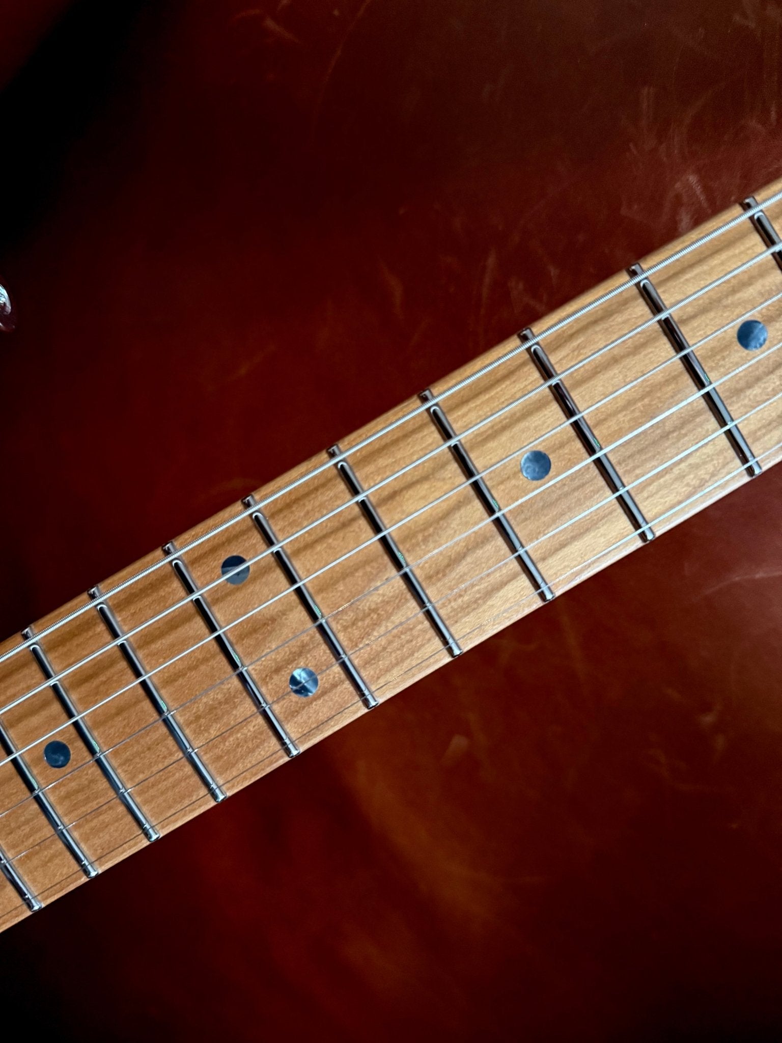 FGN Expert Odyssey, Emerald Ocean Burst Electric Guitar - Richards Guitars Of Stratford Upon Avon