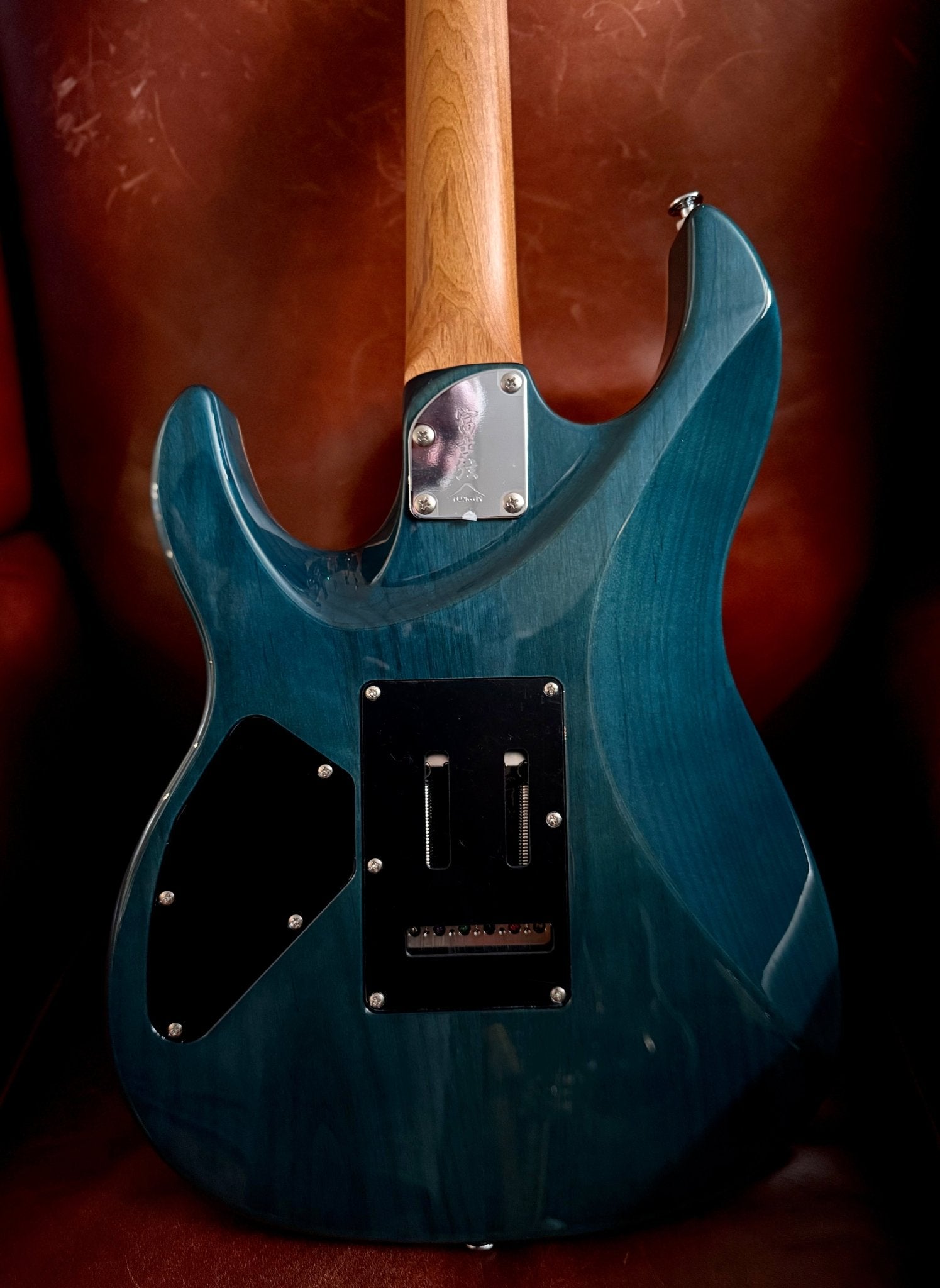 FGN Expert Odyssey, Emerald Ocean Burst Electric Guitar - Richards Guitars Of Stratford Upon Avon