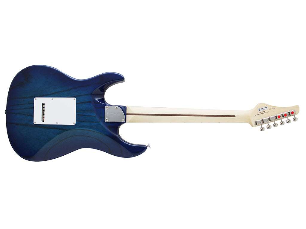 FGN Expert Odyssey EOSASHM See - Thru Blue Burst With Hard Case - Richards Guitars Of Stratford Upon Avon