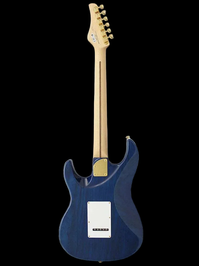 FGN Expert Odyssey EOSNBG, Navy Blue Gradation With Hard Case - Richards Guitars Of Stratford Upon Avon