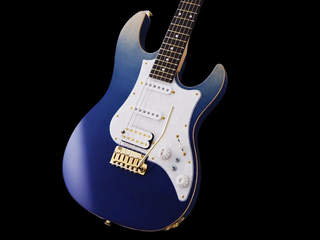 FGN Expert Odyssey, Navy Blue Gradation Electric Guitar - Richards Guitars Of Stratford Upon Avon