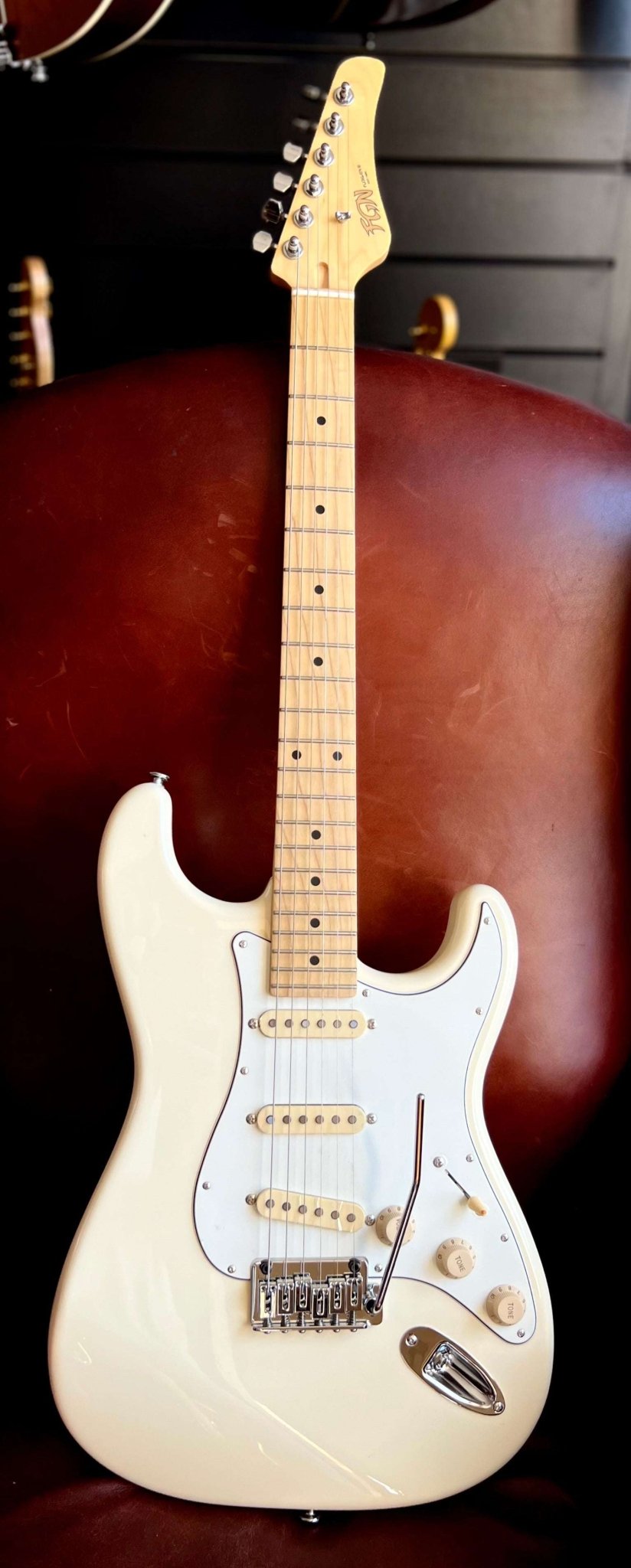 FGN Guitars Boundary BST Olympic White - Richards Guitars Of Stratford Upon Avon