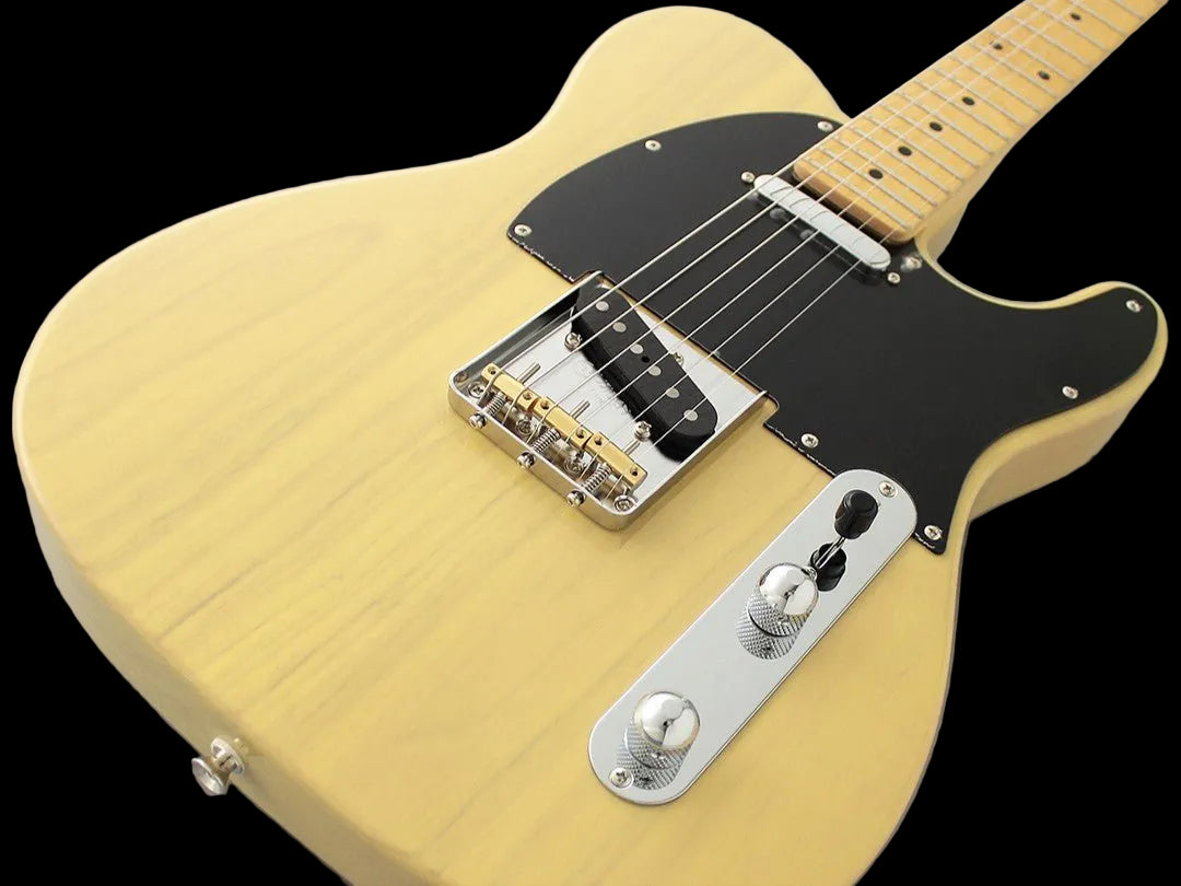 FGN Guitars Neoclassic TE 100M Ash Off White Blonde - Richards Guitars Of Stratford Upon Avon