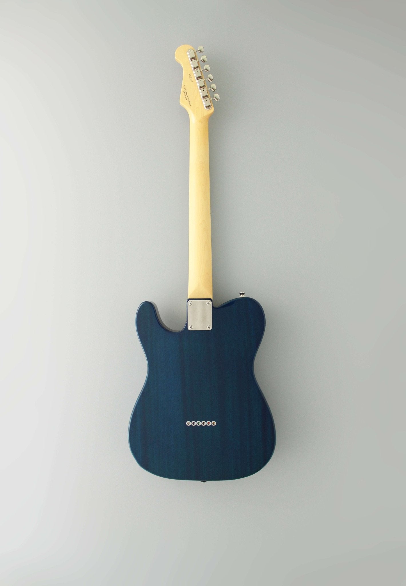 FGN Guitars Neoclassic TE 110M Mahogany Thinline HSTrans Blue - Richards Guitars Of Stratford Upon Avon