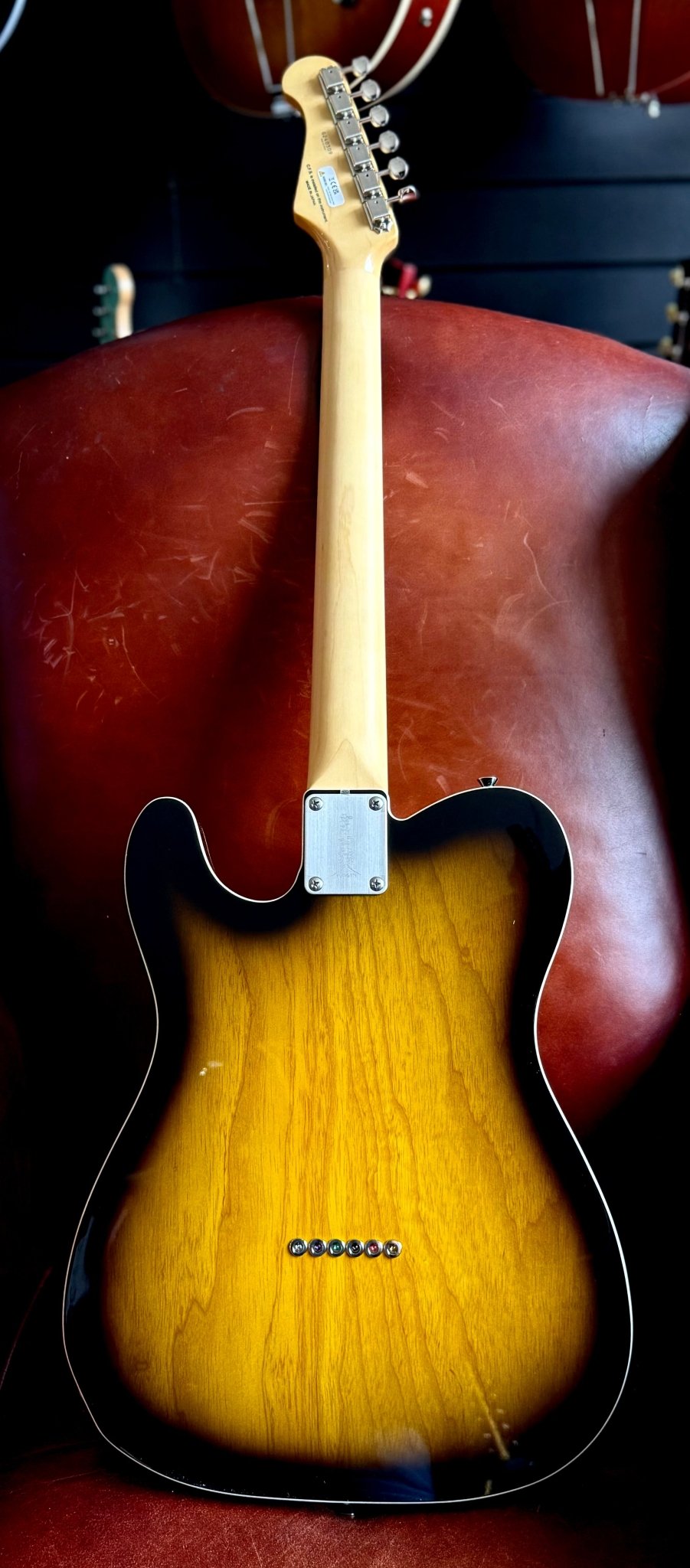 FGN Guitars Neoclassic TE 210R Ash HS 2 Tone Sunburst - Richards Guitars Of Stratford Upon Avon