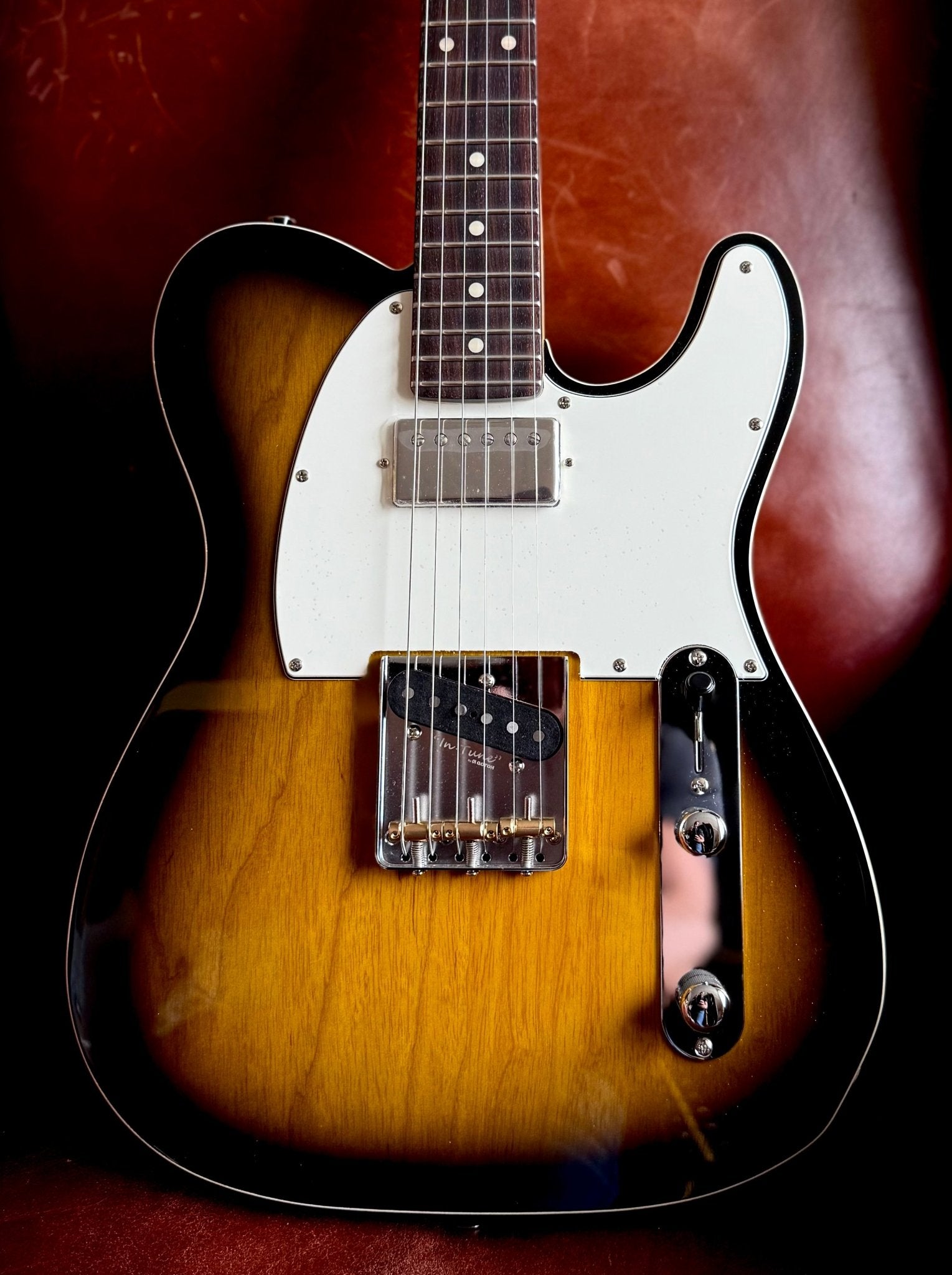 FGN Guitars Neoclassic TE 210R Ash HS 2 Tone Sunburst - Richards Guitars Of Stratford Upon Avon