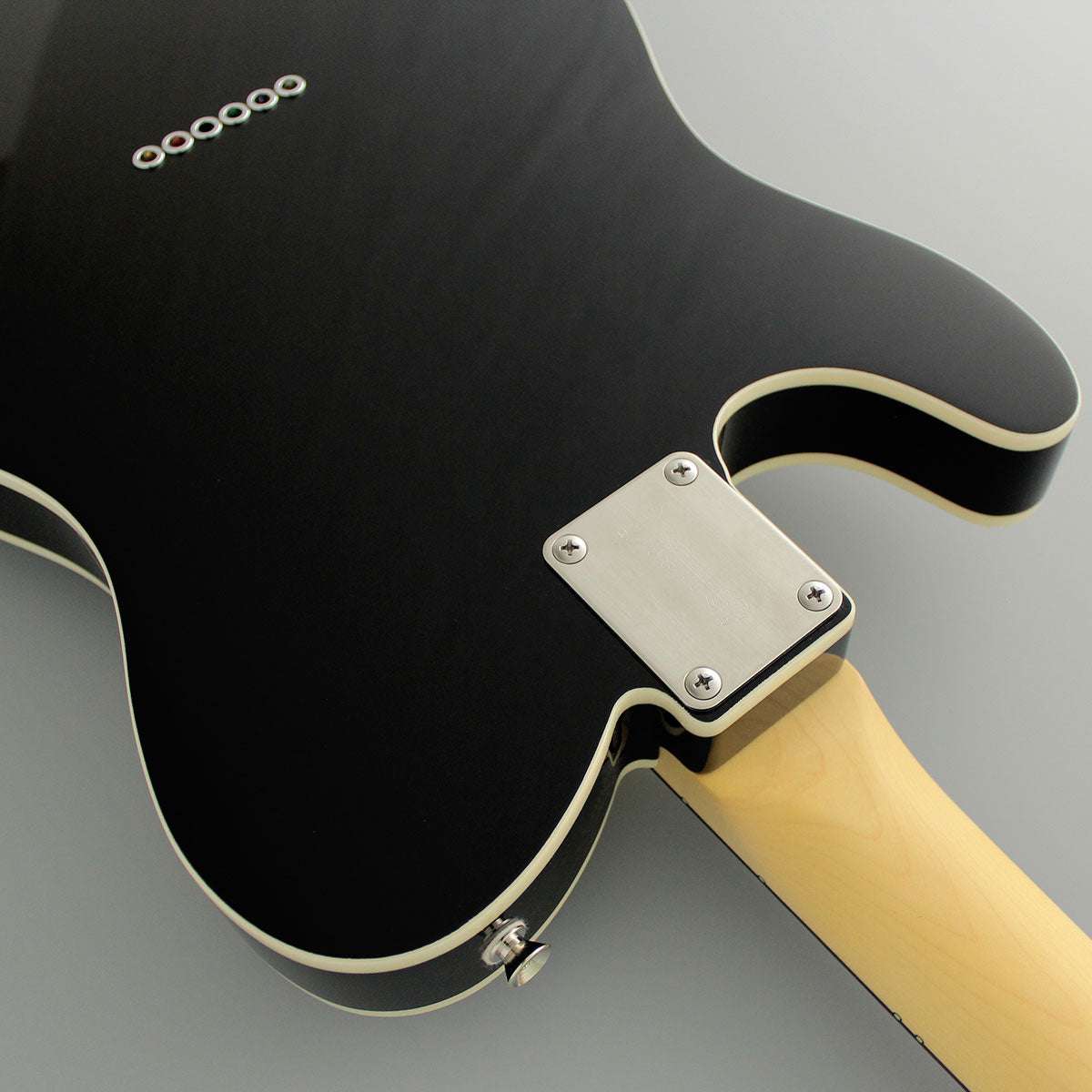 FGN Guitars Neoclassic TE 210R Ash HS Black - Richards Guitars Of Stratford Upon Avon