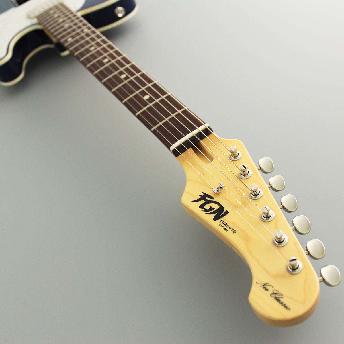 FGN Guitars Neoclassic TE 210R Ash HS See Thru Blueburst - Richards Guitars Of Stratford Upon Avon