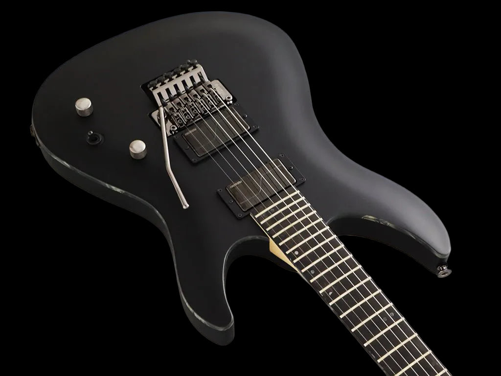 FGN J Standard Mythic JMY3MHDLE - MBK, Matte Black With Gig Bag - Richards Guitars Of Stratford Upon Avon