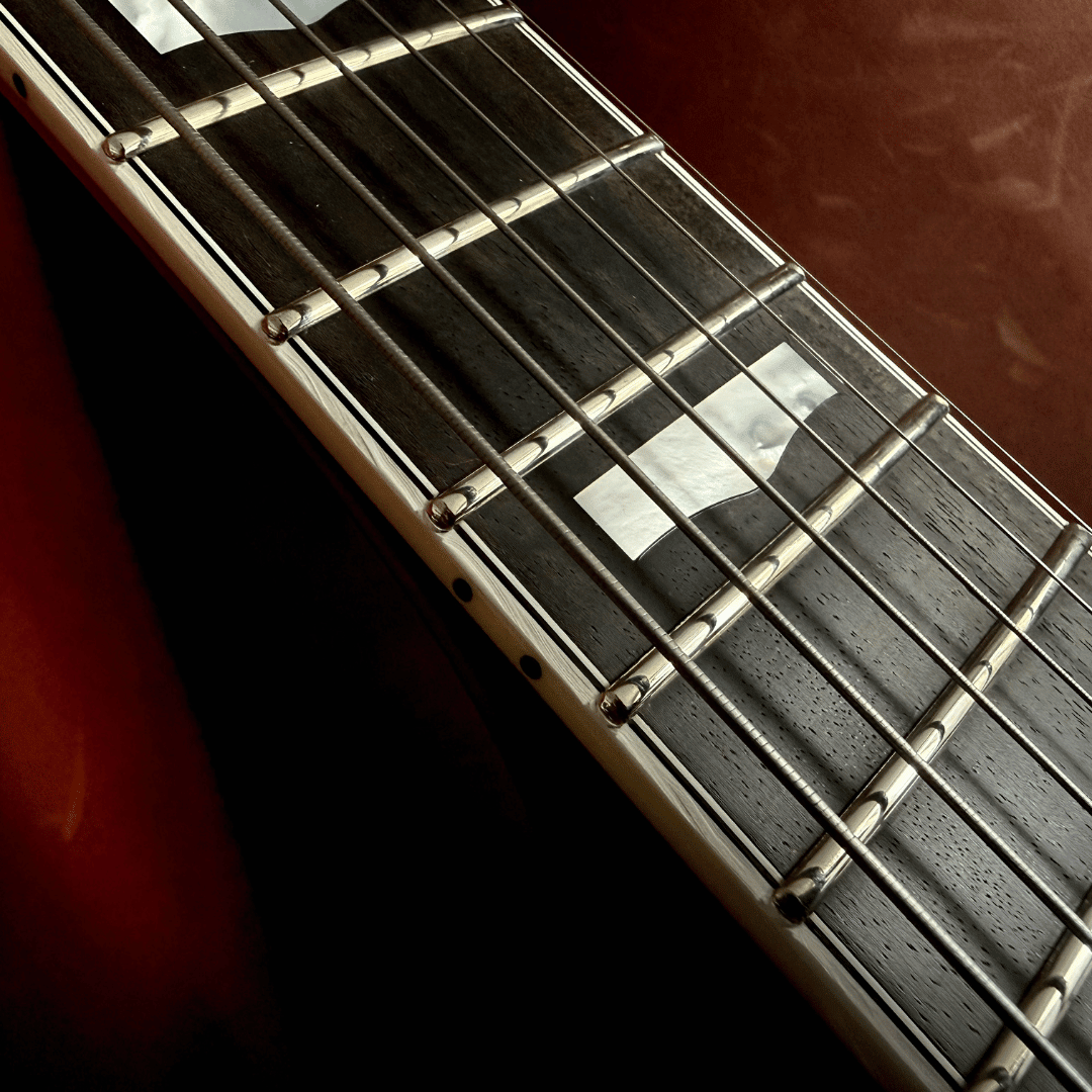 FGN Masterfield MFA FP (Custom Pro Exclusive) Jazz Burst, Archtop Electric Guitar - Richards Guitars Of Stratford Upon Avon