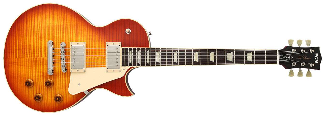 FGN Neo Classic NLS10RFM Faded Cherry Burst With Gig Bag - Richards Guitars Of Stratford Upon Avon