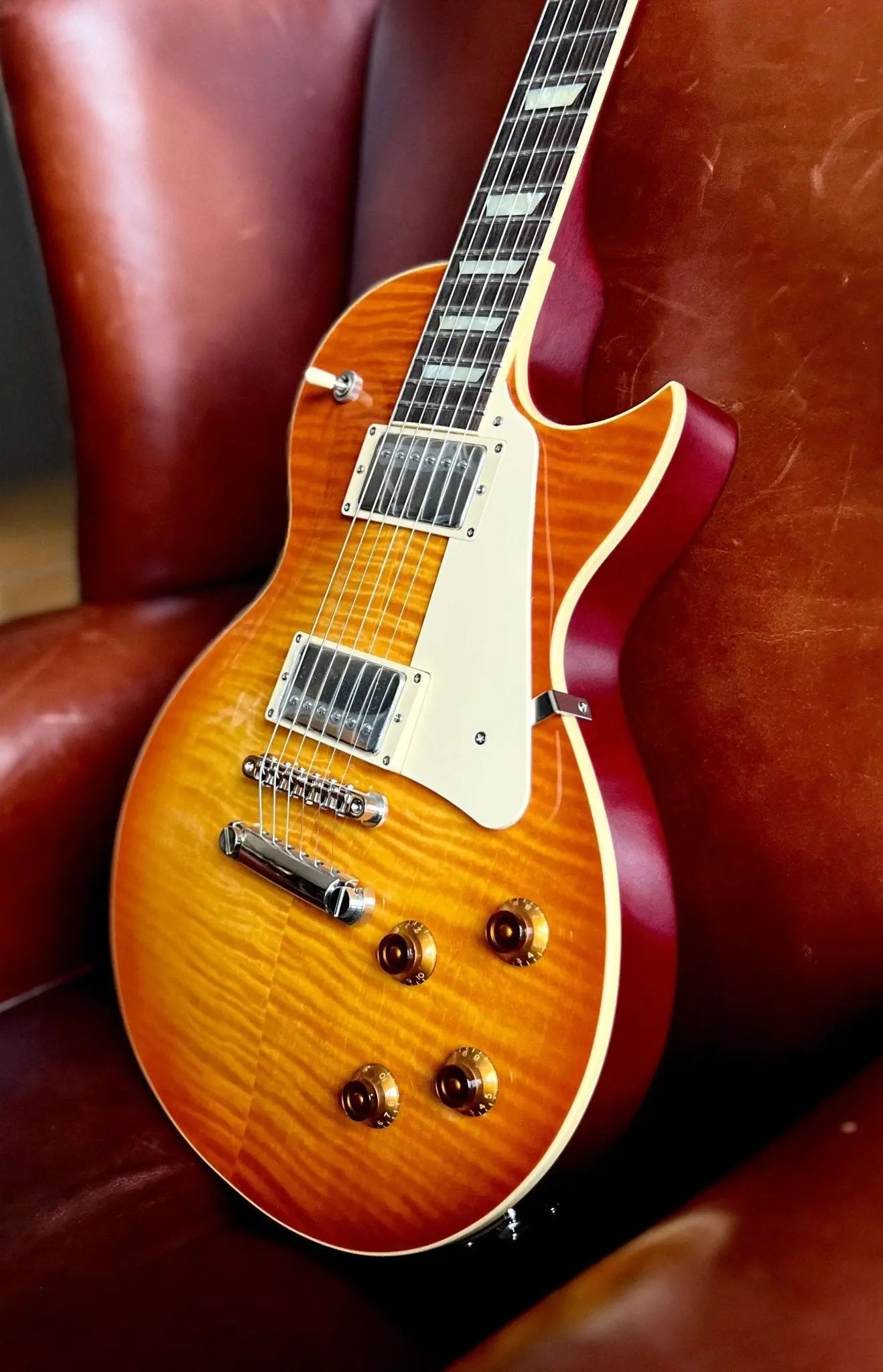 N34 gfc GNRF8-300 Satin NA BURL エレキギター ギターファクトリー