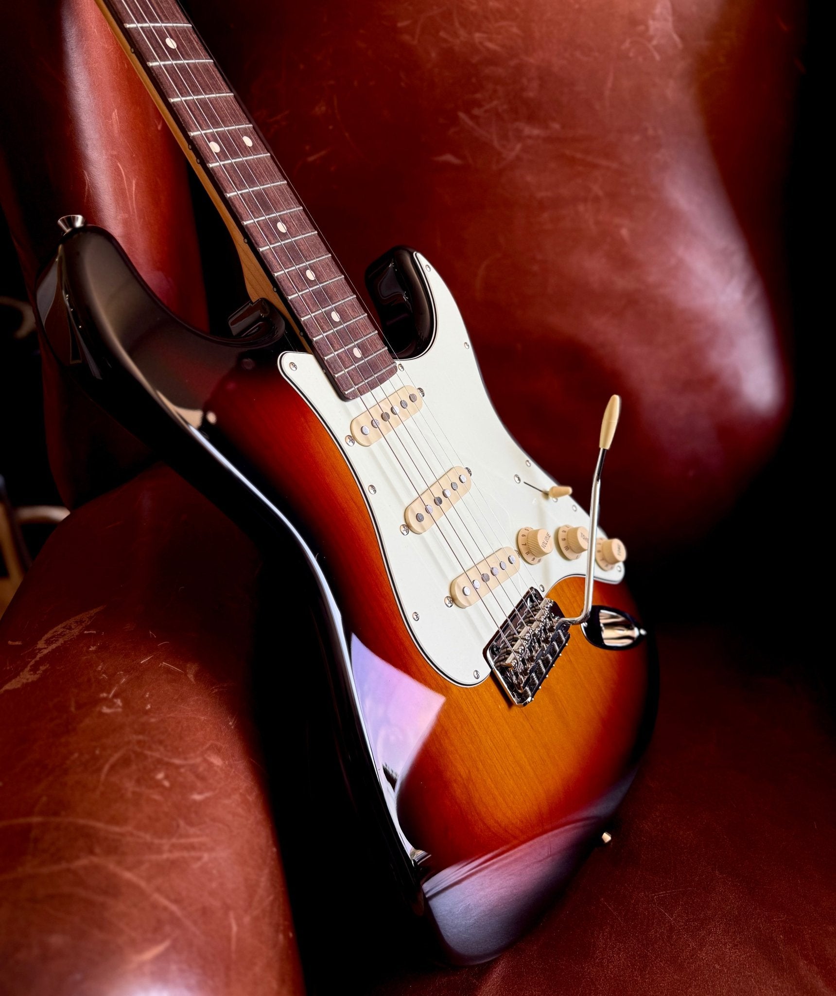 FGN Neoclassic NST200RAL, Alder Vintage Sunburst Electric Guitar - Richards Guitars Of Stratford Upon Avon