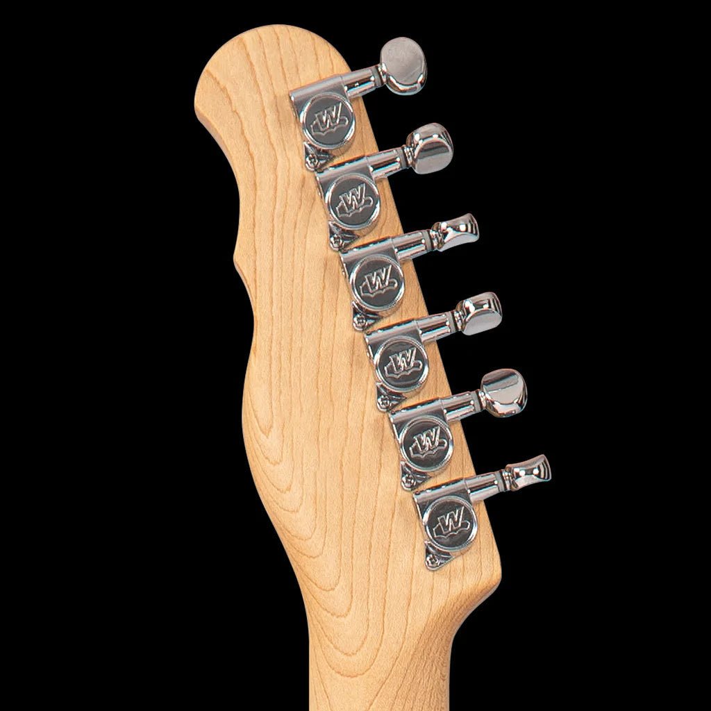 FRET KING COUNTRY SQUIRE MUSIC ROW - BUTTERSCOTCH (Includes Our £85 Pro Setup Free) - Richards Guitars Of Stratford Upon Avon