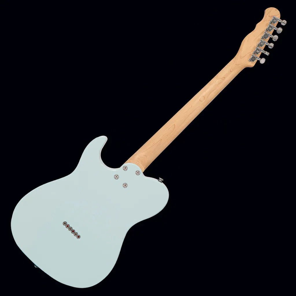 FRET KING COUNTRY SQUIRE MUSIC ROW - LAGUNA BLUE (Includes Our £85 Pro Setup Free) - Richards Guitars Of Stratford Upon Avon