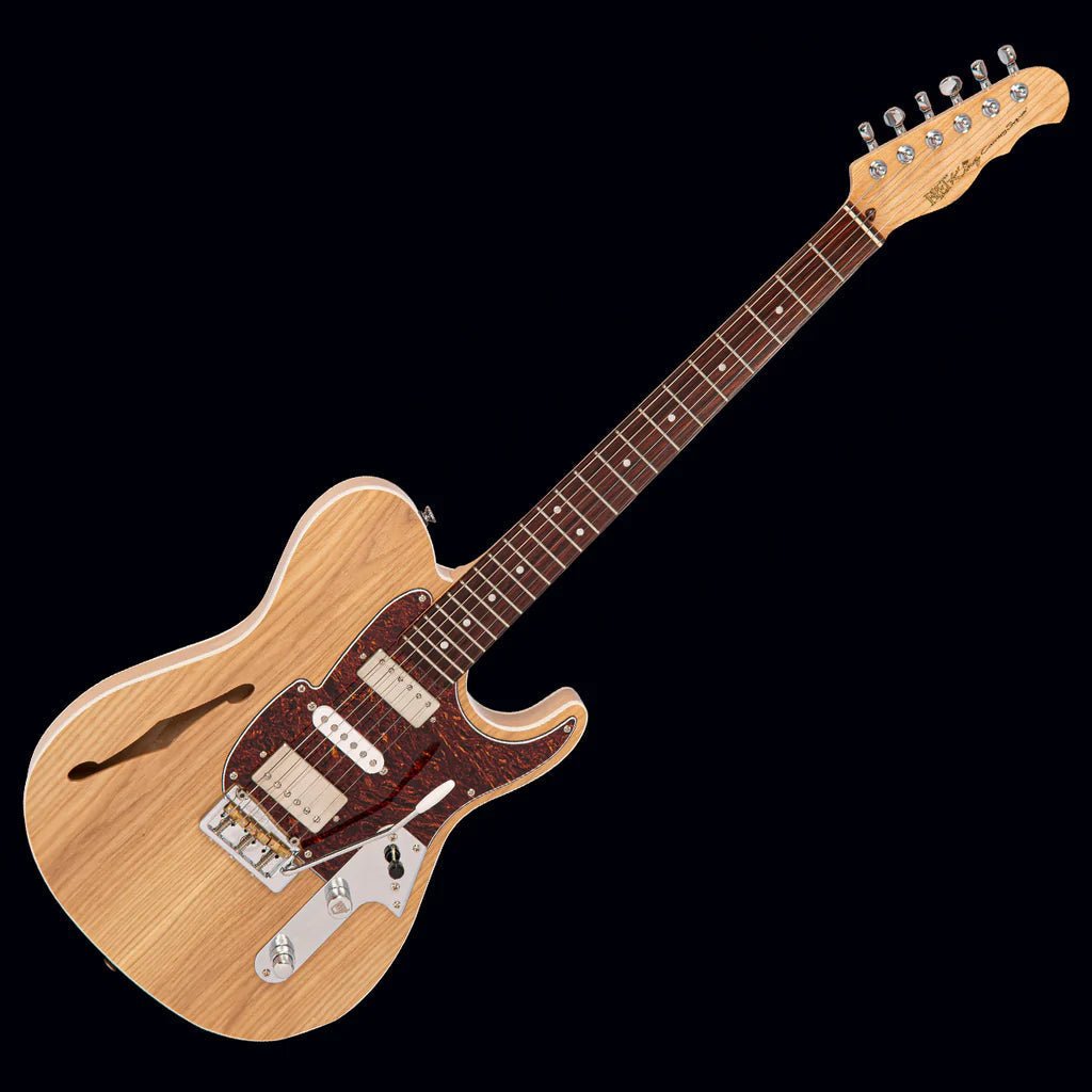 FRET KING COUNTRY SQUIRE SEMITONE DELUXE - NATURAL ASH (Includes Our £85 Pro Setup Free) - Richards Guitars Of Stratford Upon Avon