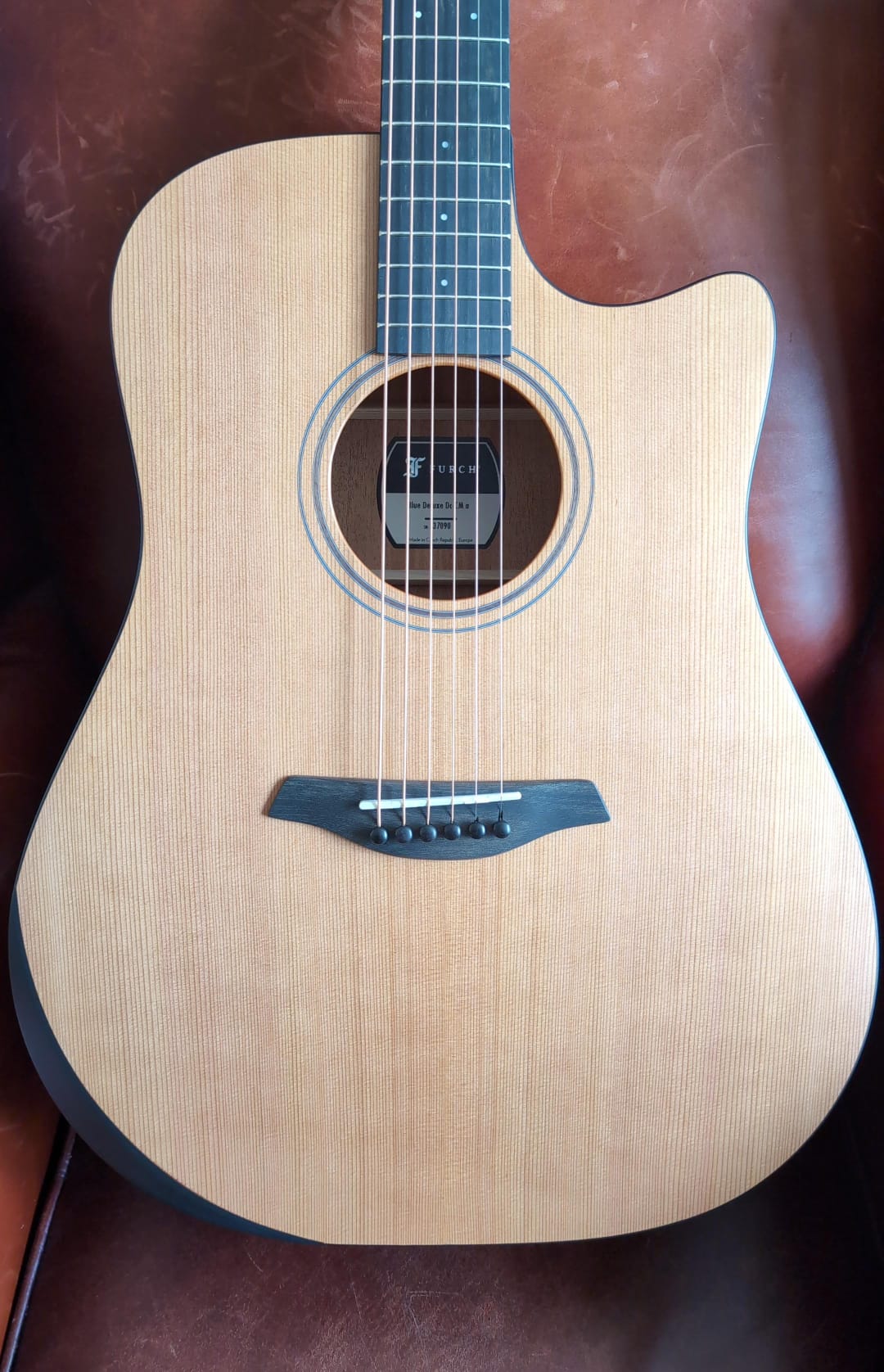 Furch Blue Deluxe DC - CM, Acoustic Guitar (2025 CNR Active Upgrade Model) - Richards Guitars Of Stratford Upon Avon