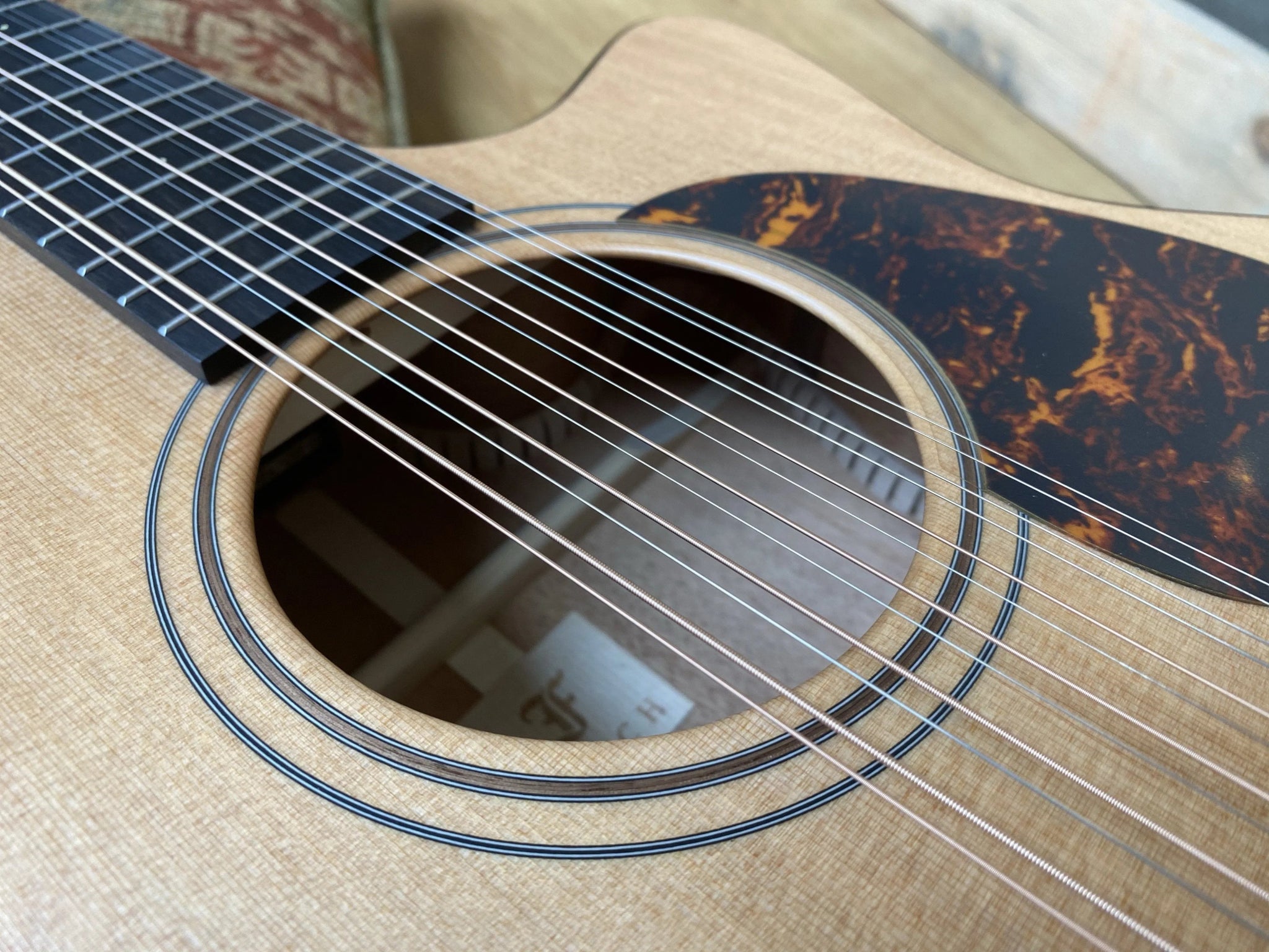 Furch Blue Gc CM 12 String (Fomerly G CMC (Grand Auditorium / Cedar / Mahogany / Cutaway) Acoustic Guitar)) (2025 CNR Active Upgrade Model) - Richards Guitars Of Stratford Upon Avon